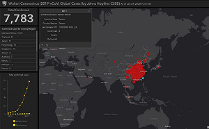 武漢肺炎》一手掌握全球疫情!美國研發即時病例呈報網站