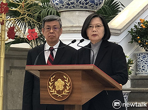 武漢肺炎》蘇揆禁口罩出口遭罵「狗官」 總統:不需要做無謂的爭吵