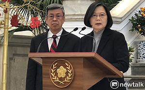 武漢肺炎》蔡英文:加強控管 每天可生產420萬片口罩統一徵購