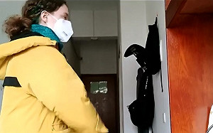 瑞士留學中國女生自我隔離影片曝光  想「儘快回家」