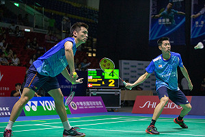 羽球/里約銀牌男雙組合賽事報名失誤 恐將因此錯失奧運