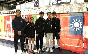 巴黎鈍劍挑戰賽台灣奪銀 小選手爭取懸掛國旗成功