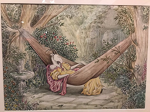 安古蘭漫畫節圖輯2》凱瑟琳童年作品 已表現出敏銳觀察力和幽默感