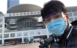 陳秋實入武漢疑遭強制隔離  網友質疑、肯定意見兩極