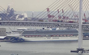 兒為咳血父寫信求救 鑽石公主號台8旬確診長者下船入院