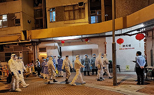 武漢肺炎》香港康美樓第2例!疑經排糞管傳播 住戶遭緊急疏散