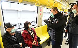 視察環狀線轉乘接駁調整 侯友宜:讓公共運輸發揮最大效能