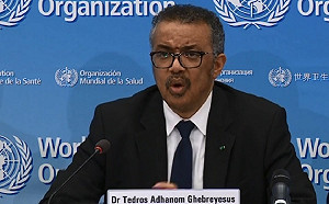 世衛遭中國施壓說好話?  譚德塞:沒這回事