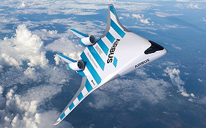 空中巴士公開最新「翼身融合」飛機!有望減少20%碳排量