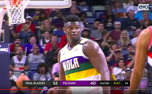 NBA/太霸氣!無視對手歐洲步 鵜鶘狀元郎超狂搧鍋(影)