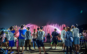 水位不足!嘉義蘭潭水舞本月22日起停演