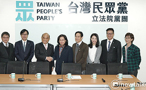 蘇揆拜會民眾黨團 賴香伶提紓困條例預算財政紀律