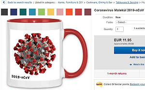 亞馬遜、eBay上架武漢病毒T恤、馬克杯 陸媒批辱華：靠中國疫情賺錢