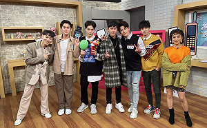 粉紅泡泡滿載！BL劇《2020因為愛你》劇組登直播節目