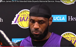 NBA／悼念Kobe告一段落？詹皇悲痛：永遠不會是終結(影)