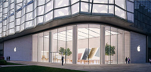 武漢肺炎》蘋果中國7成門市重開幕  客流大幅減少