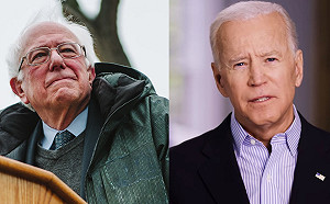 華倫退選 民主黨總統初選成老白男對決