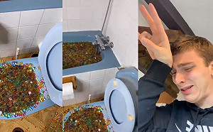 是在哈囉？網紅為拍片弄癱社區排水系統