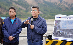 蔡其昌爭取大安溪護岸工程3400萬到位  保護面積達200公頃