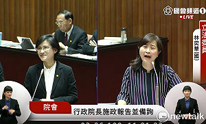 質詢到火氣都來了 藍委氣到要蘇貞昌「閉嘴」