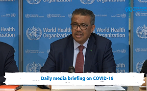 WHO遲未宣布肺炎疫情大流行理由是？ 譚德塞：怕全球受驚嚇
