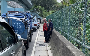 水肥車假停車真偷排 新北環境稽查組重罰現行犯