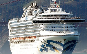 至尊公主號確診21人  其餘乘客轉軍營隔離14天