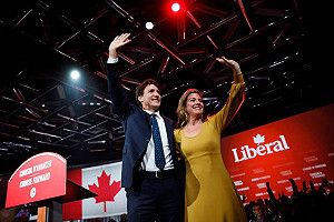 加拿大總理夫人出現流感症狀  杜魯道先自我隔離