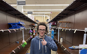 病毒使人恐慌！《鬥陣特攻》OWL選手上傳賣場貨架掃空照片