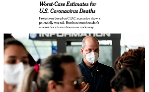 武漢肺炎會多嚴重 專家估美國最慘恐170萬人喪命