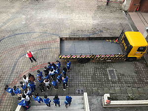 新北高中學子去年交通事故17死 北區監理所入校演示內輪差