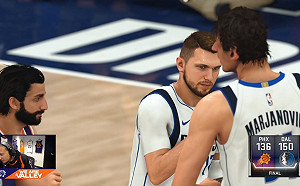 NBA「線上賽」！Luka Doncic狂刷50分19助攻打爆鳳凰城太陽