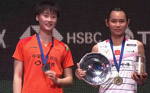 羽球／小戴擊敗陳雨菲奪冠　大秀英文獲全場歡呼！
