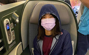 戴資穎英國返台全程戴口罩   驚曝：英國沒人戴