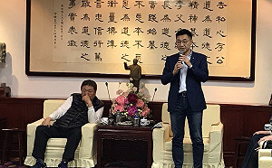江啟臣聽取改革意見 低調拜會新北市議會黨團