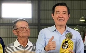 武漢肺炎肆虐農民遭殃  馬英九籲：多吃鳳梨度過疫情難關