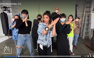 (影)武漢肺炎》賈靜雯接受挑戰  萌跳洗手舞傳授「七字訣」