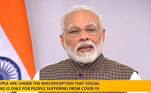 封城抗疫還不夠 印度總理：全國禁足21天