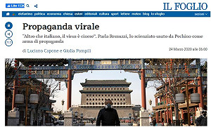 怒嗆遭中媒斷章取義  義學者：病毒當然來自中國