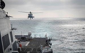 反制解放軍？美艦現台海「執行任務」外媒：抗疫同時做好軍事準備