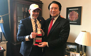 林右昌去年訪美曾拜會! 匡希恆成「台北法案」重要推手