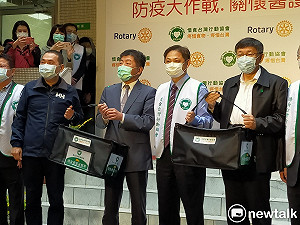 感謝醫護人員辛勞  陳時中攜手雙北首長送便當