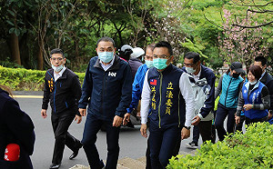 侯友宜視察八里慈恩納骨塔 籲線上追思