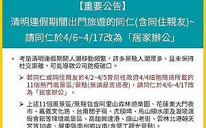 防疫升級！富邦金下令 連假去國家級警報點明起居家辦公12天