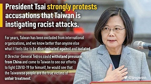 中東網紅讚蔡總統大器  特邀譚德塞訪台