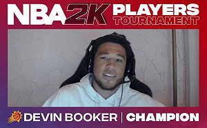 全勝奪冠！Devin Booker成《NBA 2K》球員盃冠軍