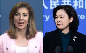 發言人再戰！歧視廣州非僑爭議 華春瑩連發8文諷「堅強點吧美國」