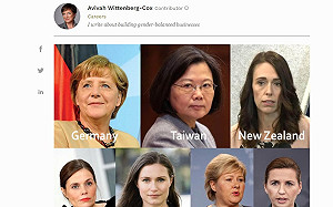 武漢肺炎》蔡英文登上《富比士》  報導大讚「抗疫最早也最快」