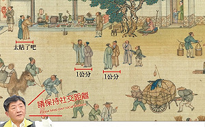 「時中前」與「時中後」  南故宮P圖：古人都知道保持社交距離！