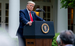 川普宣布德州、佛蒙特州放寬限制 民眾示威反「禁足令」未歇